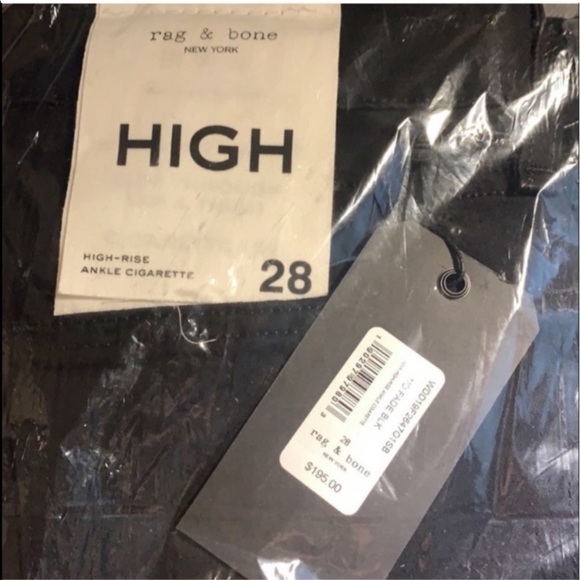 Rag & Bone Nina High Waisted Ankle Crop Slim Jeans - Picture 7 of 10